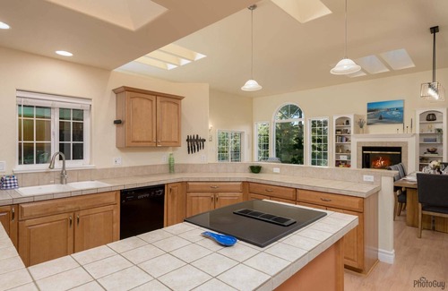 Florence House | New Listing! Beautiful lakefront home w/private dock, expansive deck, huge game room, Hot Tub