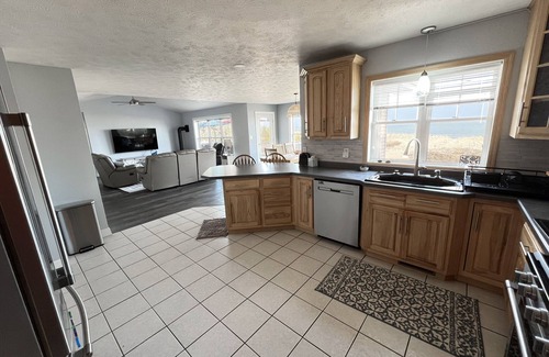 Manistique House | New Listing. Family-friendly home, private sandy beach on Lake Michigan!