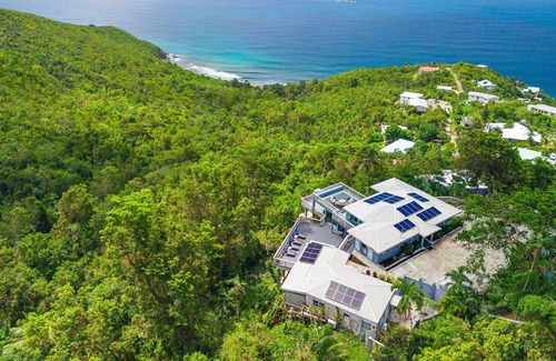 Estate Caret Bay Villa | New Listing! Northside Retreat Heated Pool Generator Luxury Amenities