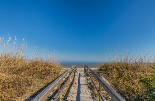 Oceanmarsh Subdivision House | New Listing - Overlooking the Pool with Beach Views