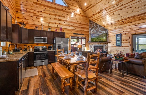 Sevierville Cabin | New Listing! Private Indoor Pool, Game Room, Hot Tub, Great Location