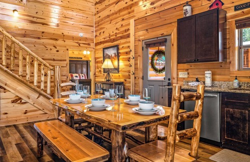 Sevierville Cabin | New Listing! Private Indoor Pool, Game Room, Hot Tub, Great Location