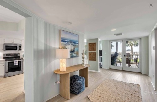 Isle of Palms Condo | New Listing! Tidewater Ocean View! Steps from the Beach! Screened in Porch!