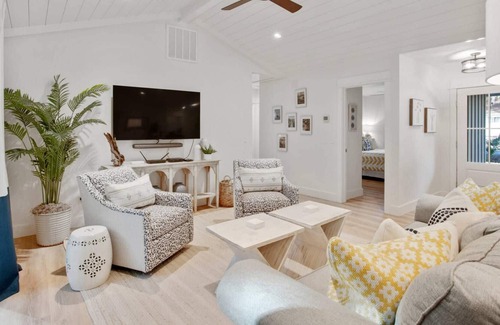 North Forest Beach House | New Listing: Remodeled Coastal Bungalow, Steps to Beach, North Forest Beach, 2 Master Suites