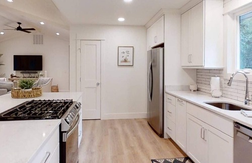 North Forest Beach House | New Listing: Remodeled Coastal Bungalow, Steps to Beach, North Forest Beach, 2 Master Suites
