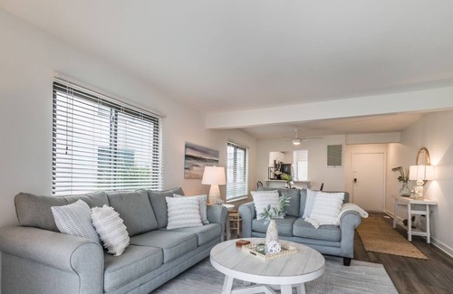 Oceanmarsh Subdivision Villa | NEW LISTING - First Floor Villa - Short walk to the Beach and Pool