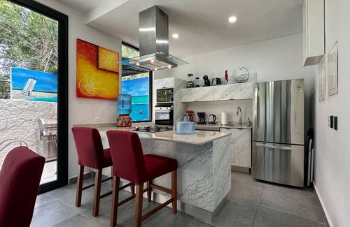 Puerto Morelos House | NEW - Luxurious home with modern amenities surrounded by peace & nature.