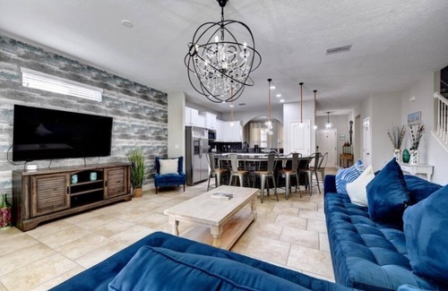 Loughman Villa | NEW! Luxurious Solterra Home w/ Pool, Spa & Themed Rooms Near Attractions