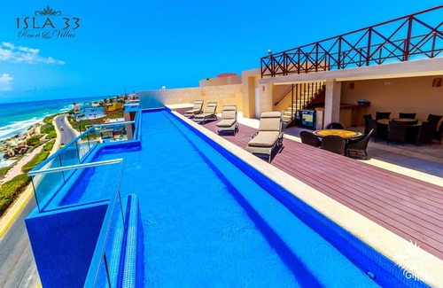 Isla Mujeres Condo | New Luxury Ocean Front Villa 😎Spectacular Caribbean Ocean Views