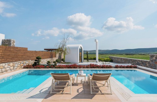 Kattavia Villa | New Luxury Villa with Private Swimming Pool & BBQ, 5 Min. From Prasonisi Beach!