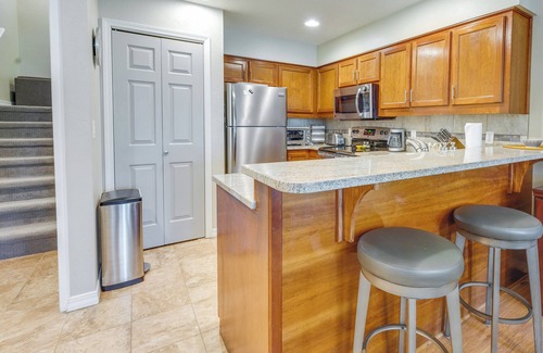 New Meadows Condo | New Meadows Mountain Retreat w/Fireplace & Patio!