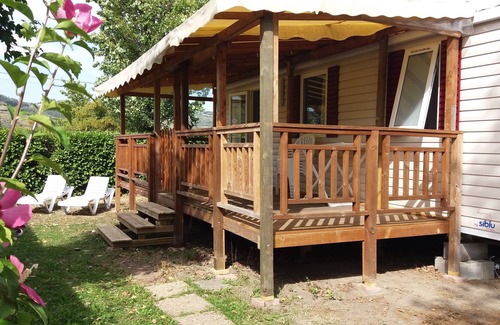Condrieu House | New Mobilhome Comfortable air-conditioned with covered terrace