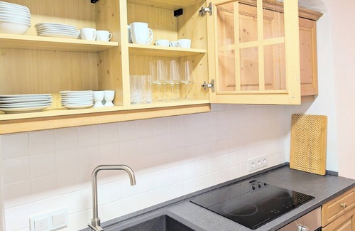 Oberammergau Apartment | New! Modern Bavarian flair with Mountain View in front of famous Pilatushaus!