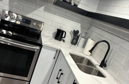 Kitchener Apartment | New Modern bright two bedroom lower level duplex with salt water pool!