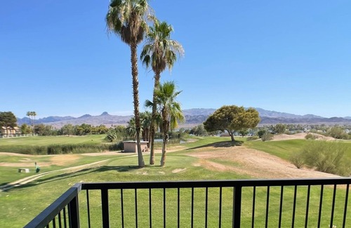 Lake Havasu City Condo | NEW! Modern Condo in Queens Bay with Amazing Views.