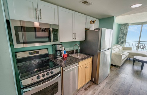 Downtown Myrtle Beach Condo | New Modern, Direct Oceanfront, Boardwalk, Views!