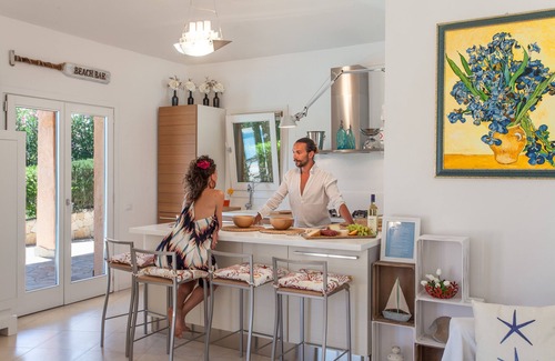 Domus de Maria Villa | New Modern Luxury Villa, Private Infinity Pool, Garden and great views. Fully AC