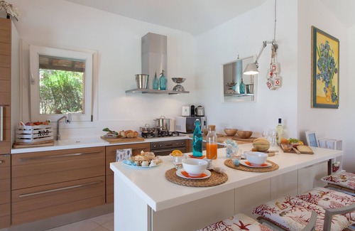 Domus de Maria Villa | New Modern Luxury Villa, Private Infinity Pool, Garden and great views. Fully AC