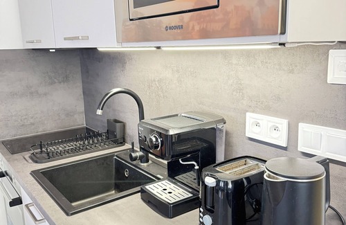 Nove Mesto Apartment | New modern - style apartment with balcony near Charles Square