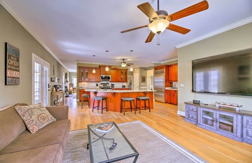 Brices Creek House | NEW! New Bern Luxury Retreat w/ Private Pool + Gym