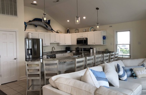 South Nags Head House | New! Ocean Breeze - Oceanfront 8 BR in Outer Banks