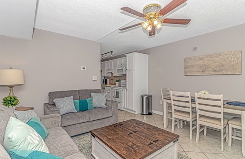 Crescent Beach Condo | 🌊 New Owner Special 🌊 Cozy Oceanfront 💙 2 Bed 2 Bath Condo Suite 💙 4th Floor