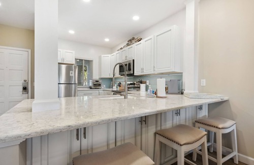 Fernandina Beach Condo | NEW PHOTOS! Stylish, Fully Renovated Sea Dunes Condo on Ground Floor!