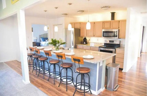 Brightwood Ski Chalet | New pickel ball court! basketball and putt putt too!