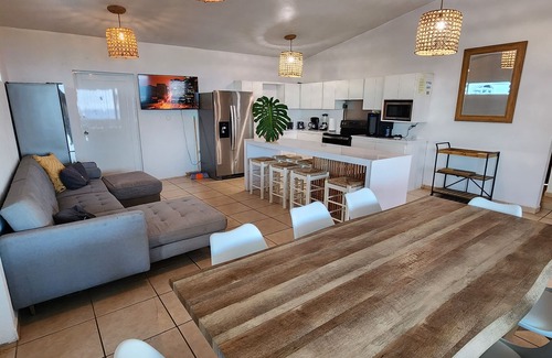 Puerto Real House | NEW PRIVATE INFINITY POOL , Ocen view , walk to beach + 2 jacuzzi.