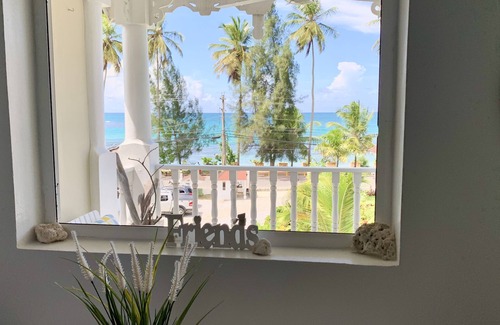 La Iglesia Condo | ❤︎ NEW ! *PROMO* Beachfront sunsets w/Starlink WIFI *WFH*❤︎n