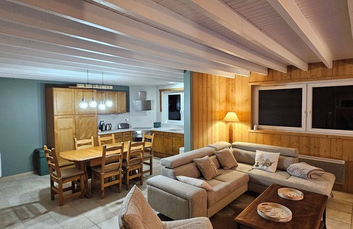 Gerbepal Ski Chalet | New: renovated chalet for rent near Gérardmer mountain view enclosed grounds