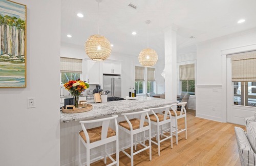 WaterSound West Beach House | New Rental! Watersound 30A! Bikes. Walk to Beach!