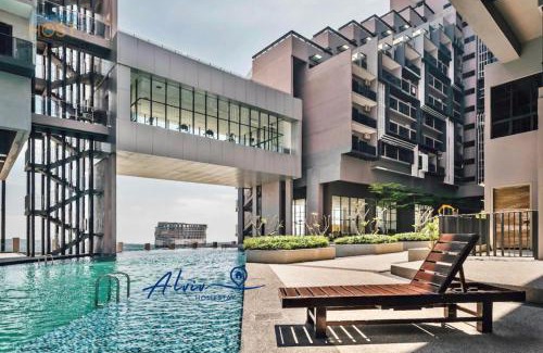Taman Melaka Raya Apartment | NEW! [Romantic Honeymoon] Imperio Studio Bathtub/4 pax/Game/MelakaRaya