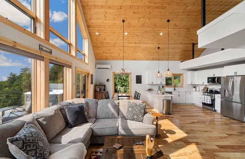 Saranac Lake Cabin | New! Saranac Lake Luxury Cabin Incredible Views!