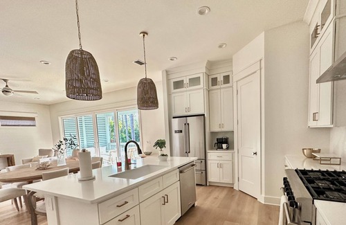 San Juan House | New Seagrove Beach Home with Private Pool. Walk to Beach or Nature Trails
