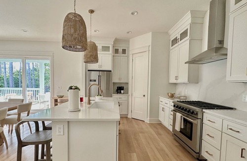 San Juan House | New Seagrove Beach Home with Private Pool. Walk to Beach or Nature Trails