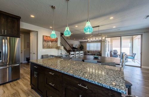 Santa Clara House | NEW! Sleeps 28! 6 Bed,7 Bath Home with Waterslide Park,Large Private Hot Tub!