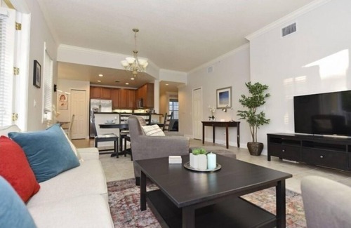 Reunion Condo | NEW! Spacious Reunion Resort Condo - Pool, Balcony, and Family-Friendly