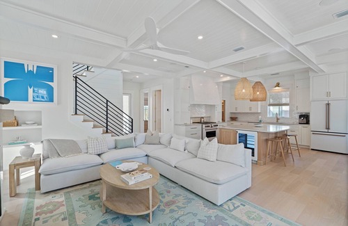 Sunnyside House | New Specials! Seconds to the Beach, Brand New Home Sleeping 14!