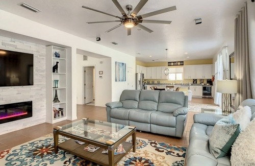 Legacy Park Villa | NEW! Stunning 5BR Villa with Pool, Spa & Quick Disney Access
