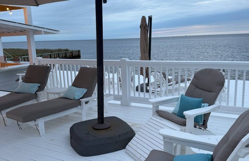 Buxton House | NEW! Stunning Sound Views ~ Gorgeous Home ~ Perfect Outdoor Space