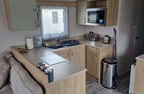 Hamworthy House | New style luxurious 3-bed caravan. Set from the rest. Based on Rockley Park