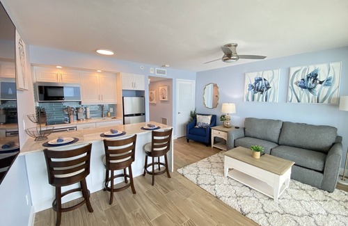 Marco Island Condo | 🏖️ NEW! Stylish Totally Remodeled Beachfront Apollo Condo 7th Floor ocean view