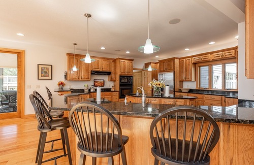 Swanton House | New! Tall Timbers: Lakefront, Private Dock, Hot Tub, Fireplaces!