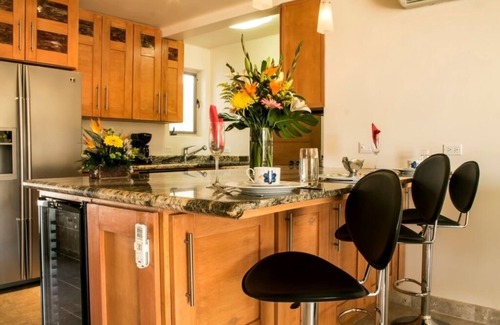 Marina Condo | NEW! Terrasol Resort #131 Elegant Beachfront 2Bd/2Ba Suites Poolside on the Sand