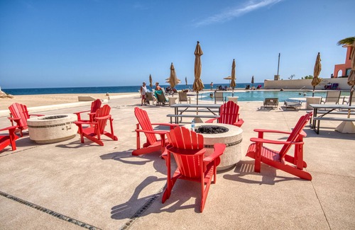 Marina Condo | NEW! Terrasol Resort #131 Elegant Beachfront 2Bd/2Ba Suites Poolside on the Sand