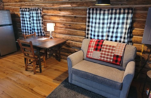 Oscoda Cabin | New! The Hideout - Cute, Peaceful, and Dog-Friendly Rustic Cabin on Au Sable River