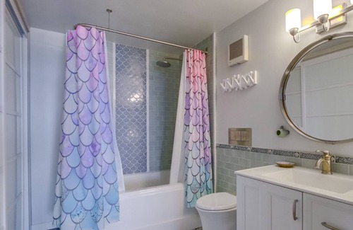 North Pacific Beach Condo | New - "Views for Miles" from 6th floor, oceanfront, corner condo & parking spot!