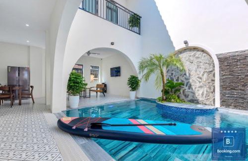 Thang Tam Villa | New Villa 160 - Đi Bộ Ra Biển - Free Bida - Loa Karaoke