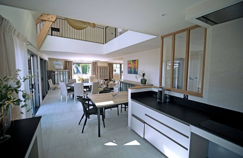 Carantec Villa | NEW - Villa 300 meters from the beach, heated indoor pool, sea view